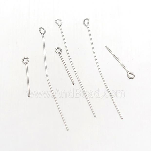 stainless steel eye pin