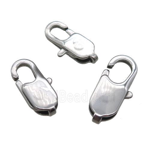 polished stainless steel Lobster Clasp