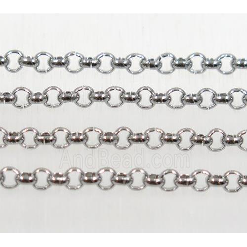stainless steel circle chain