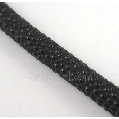 PU leather cord, round