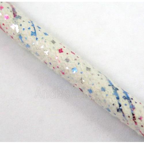 PU leather cord, round