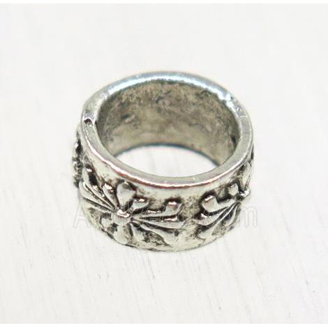 tibetan silver beads, non-nickel