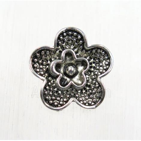tibetan silver beads, Zinc alloy, non-nickel
