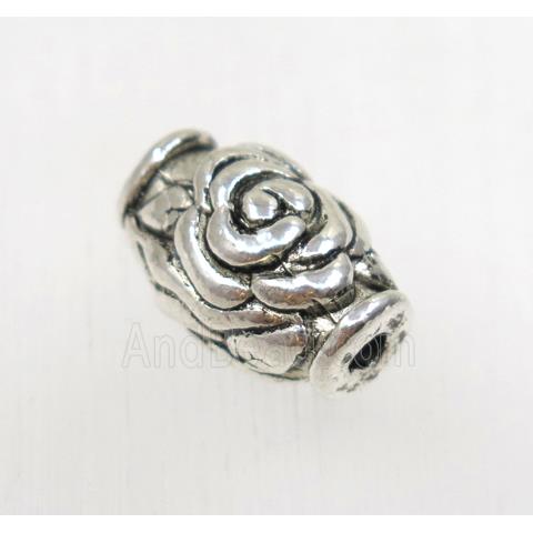 tibetan silver alloy beads, non-nickel