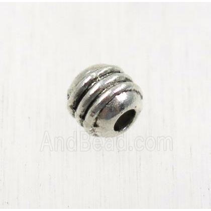 tibetan silver zinc beads, non-nickel