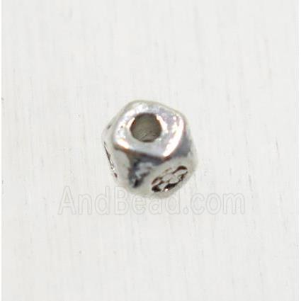 tibetan silver zinc beads, non-nickel