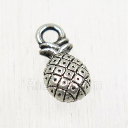 tibetan silver pineapple pendant, non-nickel