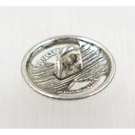 tibetan silver connector, non-nickel