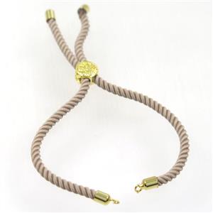 nylon cord bracelet chain, approx 3mm thickness