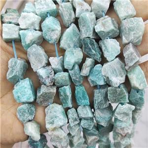 green Aventurine nugget chip beads, freeform, rough, approx 10-18mm