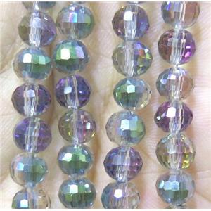chinese crystal bead, faceted round, approx 6mm dia, 98pcs per st