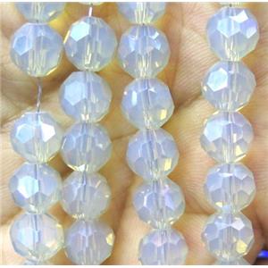 chinese crystal bead, faceted round, approx 8mm dia, 70pcs per st