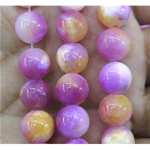 jade bead, round, stabile, approx 8mm dia, 48pcs per st