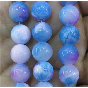 jade bead, round, stabile, approx 8mm dia, 48pcs per st