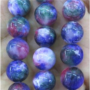 jade bead, round, stabile, approx 4mm dia, 98pcs per st
