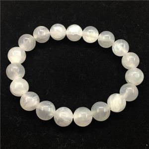 Stretch Jade bracelet, dye, approx 16mm dia, 13pcs per st