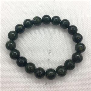 Stretch Jade bracelet, dye, approx 16mm dia, 13pcs per st