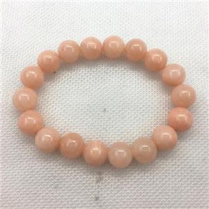 Stretch Jade bracelet, dye, approx 6mm, 28pcs per st