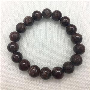 Stretch Jade bracelet, round, dye, approx 6mm, 28pcs per st