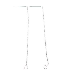 stainless steel earring, approx 100mm length
