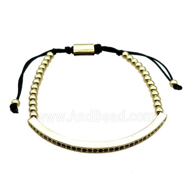 gold Brass adjustable Bracelets