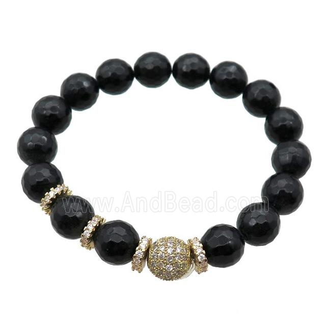 black Onyx Bracelets, stretchy