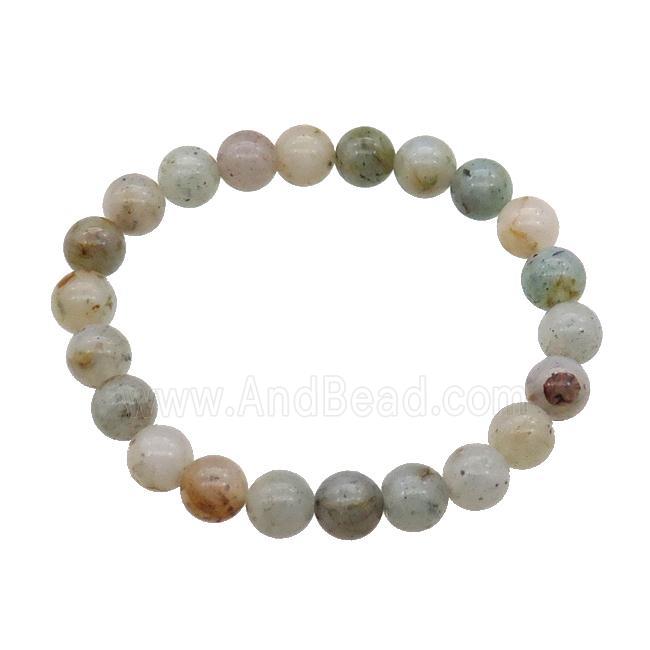 Fancy Opal Bracelet Stretchy Round