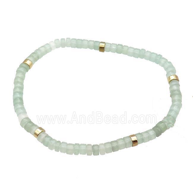 Green Aventurine Bracelets Stretchy