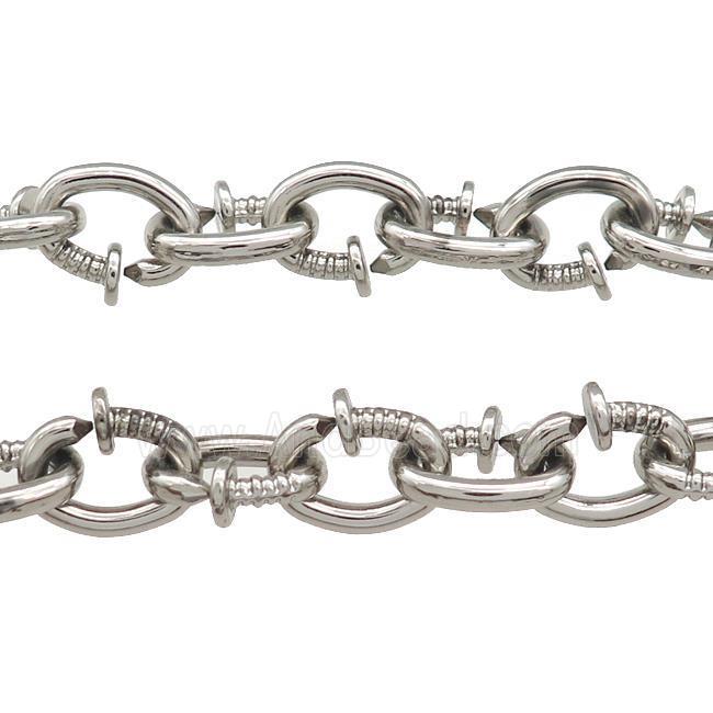 Alloy Chain Platinum Plated