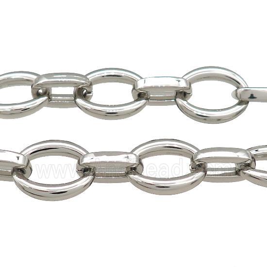 Alloy Chain Platinum Plated