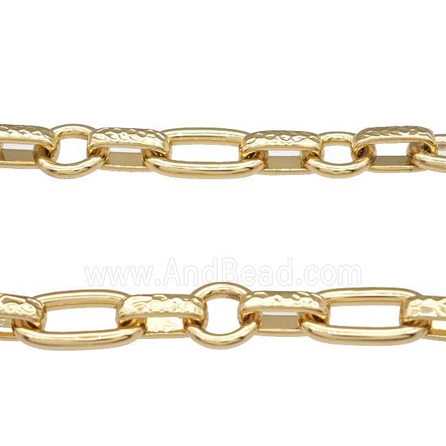 Copper Chain Gold Plated