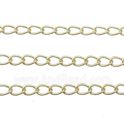 Copper Chain Gold Plated