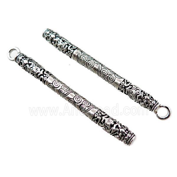 tibetan style zinc stick pendant