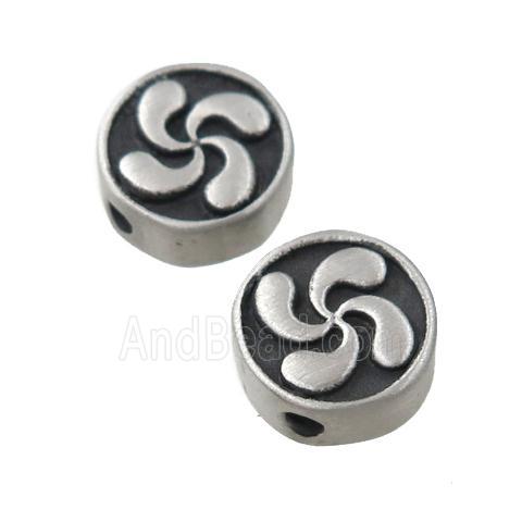 Stainless Steel button coin beads