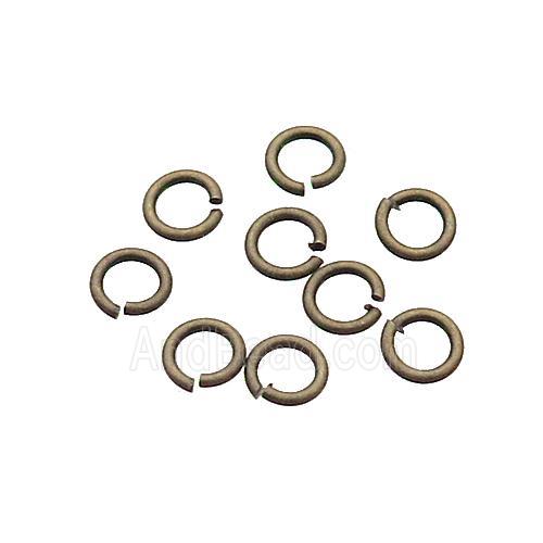 Copper Jump Ring Unfade Antique Bronze