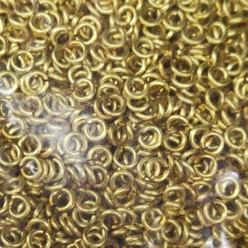 Raw Brass Jump Ring