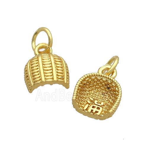 Copper Pendant Unfade Gold Plated