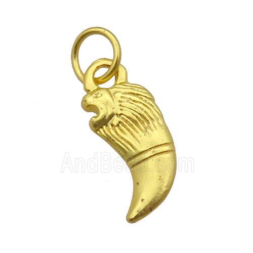 Copper Panther Pendant Gold Plated