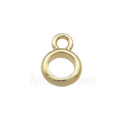 Copper Bail 18K Gold Plated