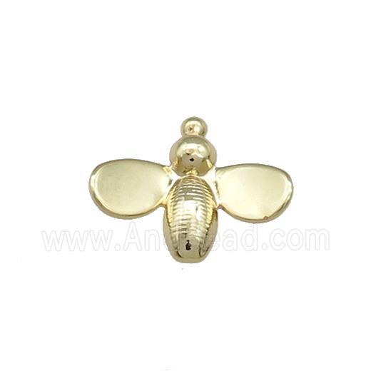 Copper Honeybee Pendant Gold Plated