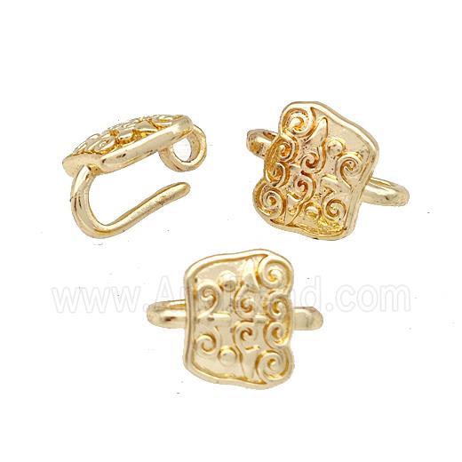 Copper Bails KC Gold Plated