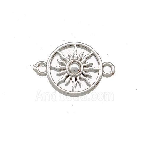 Copper Sun Connector Platinum Plated