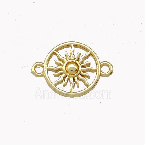 Copper Sun Connector Gold Plated