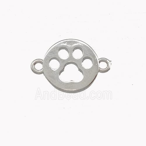 Copper Paw Connector Platinum Plated