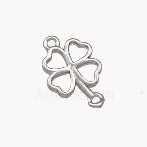 Copper Clover Connector Platinum Plated