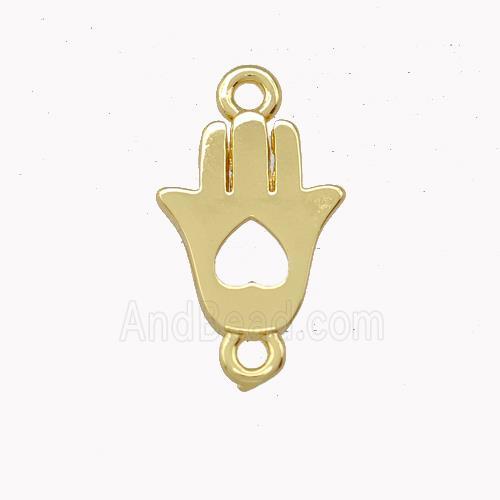 Copper Hand Connector Gold Plated
