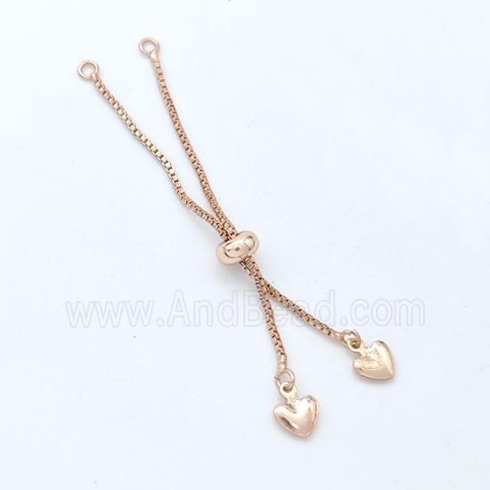 Copper Necklace Extender Adjustable Gold Plated