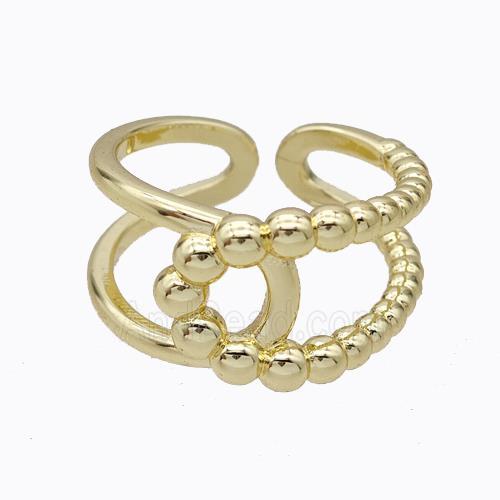 Copper Ring Gold Plated