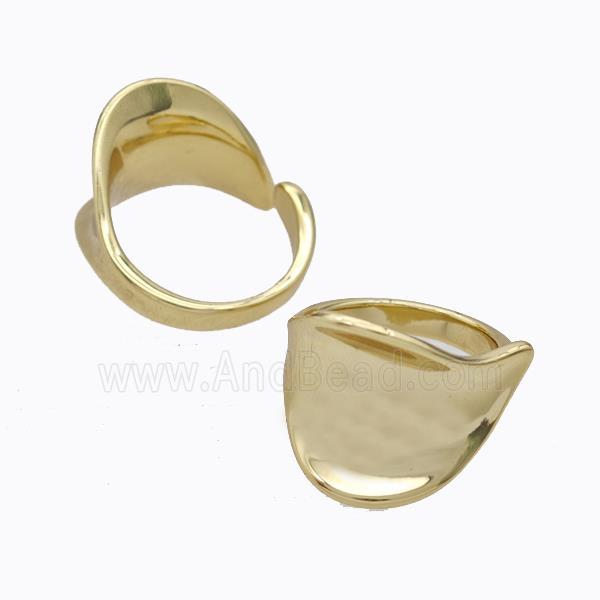 Copper Ring Gold Plated