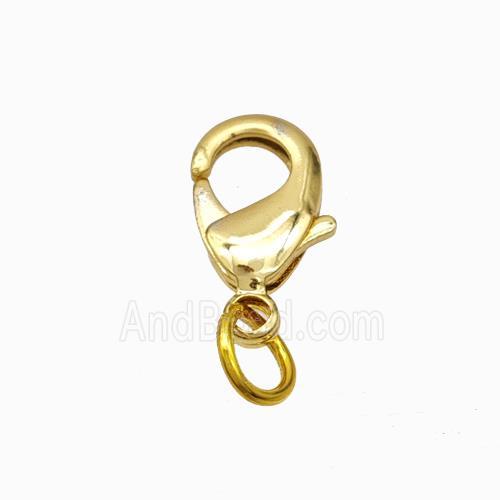 Copper Lobster Clasp Gold Plated
